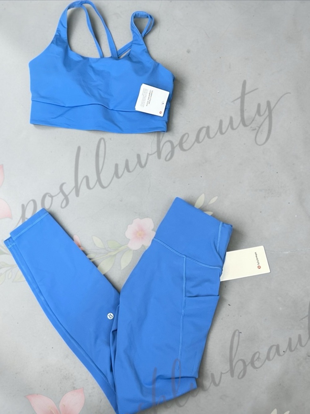 Lululemon Wunder Train High Rise Tight 28” Pool Party Pockets NWT 8 - Picture 3 of 4